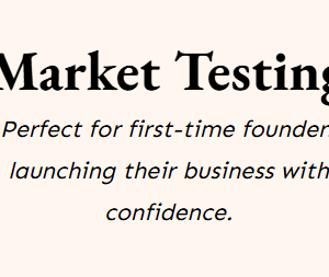 Market Testing